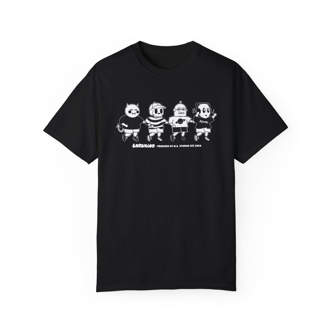 LateKidz Black & White Tee